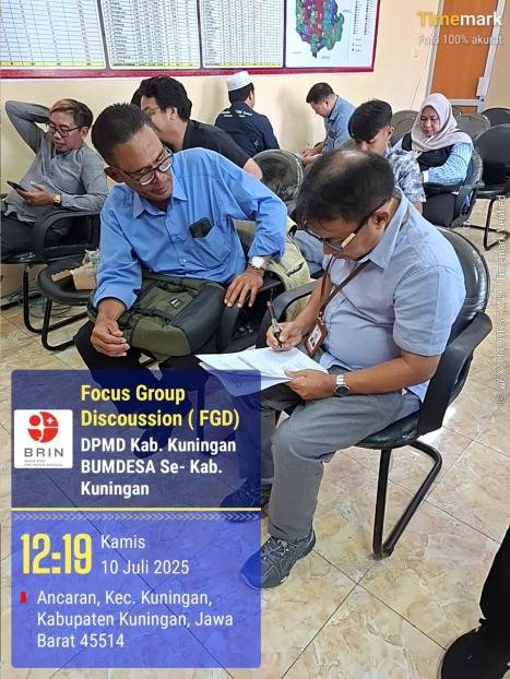 Kegiatan observasi lapangan HDEC-UTU bersama BRIN